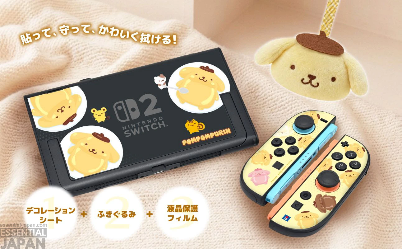 Pompompurin x Hori Controller & Accessories 17