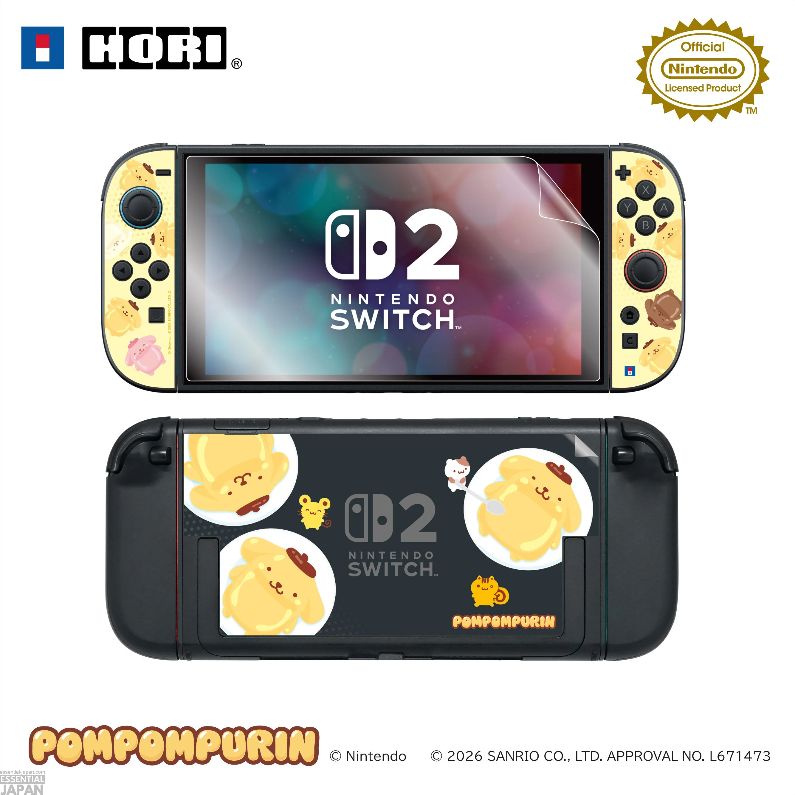 Pompompurin x Hori Controller & Accessories 21