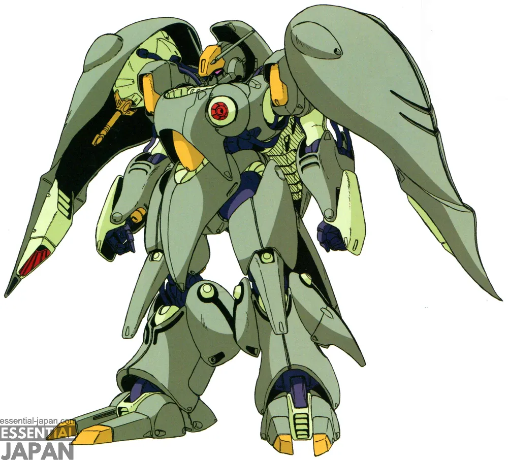 Quin Mantha gundam zz artwork