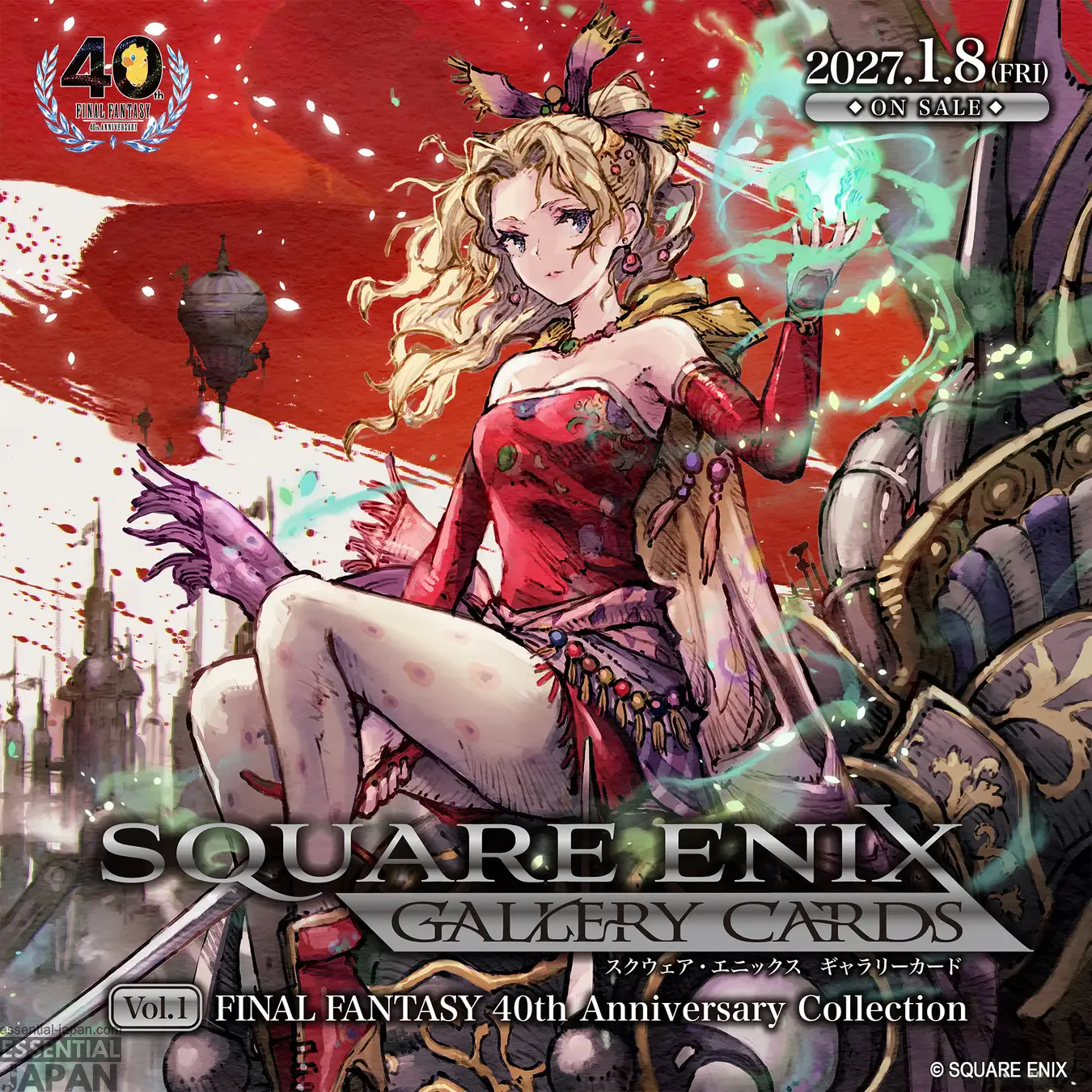 SQUARE ENIX GALLERY CARDS Vol.1 FINAL FANTASY 40th Anniversary Collection 3