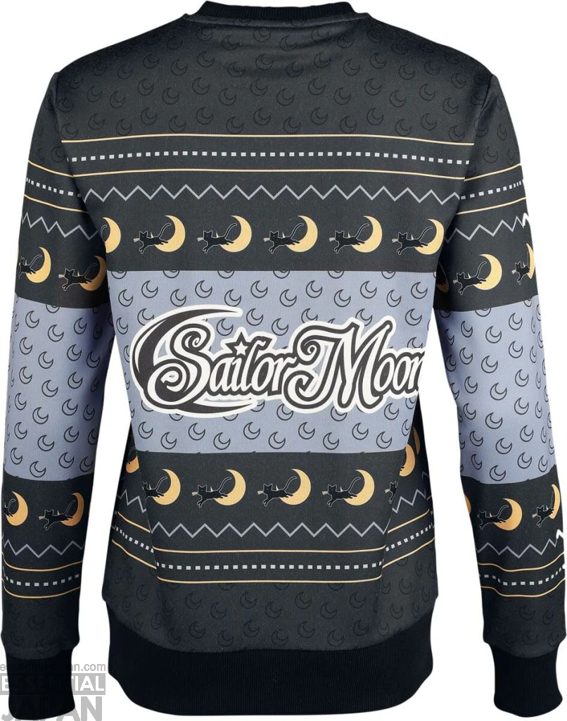 Sailor Moon Luna Christmas Sweater 2