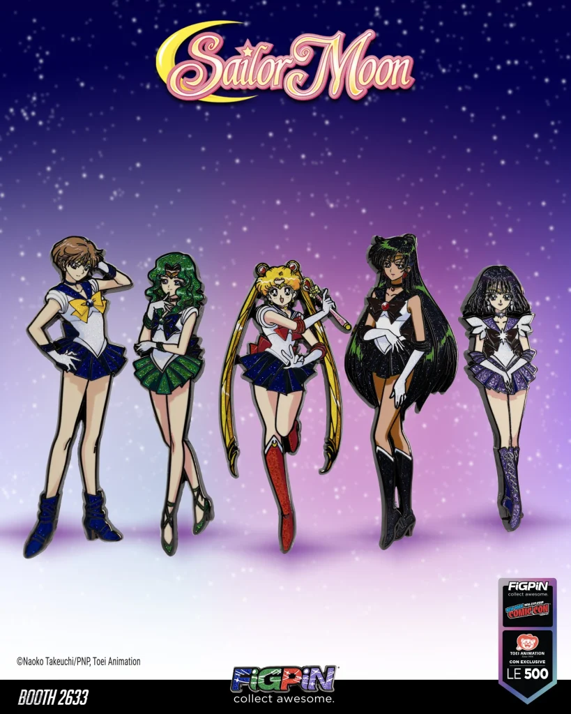 Sailor Moon Outer Planets Figpin Set