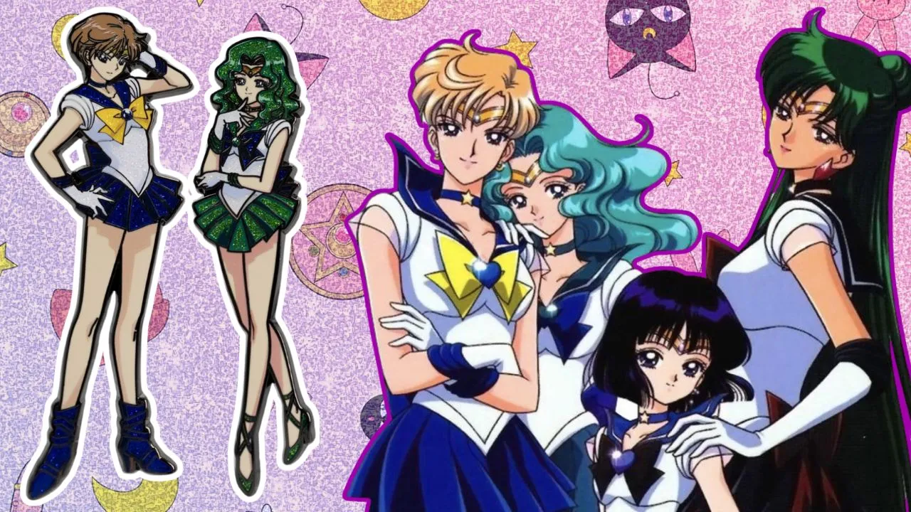 Sailor Moon Outer Planets Figpin Set Main