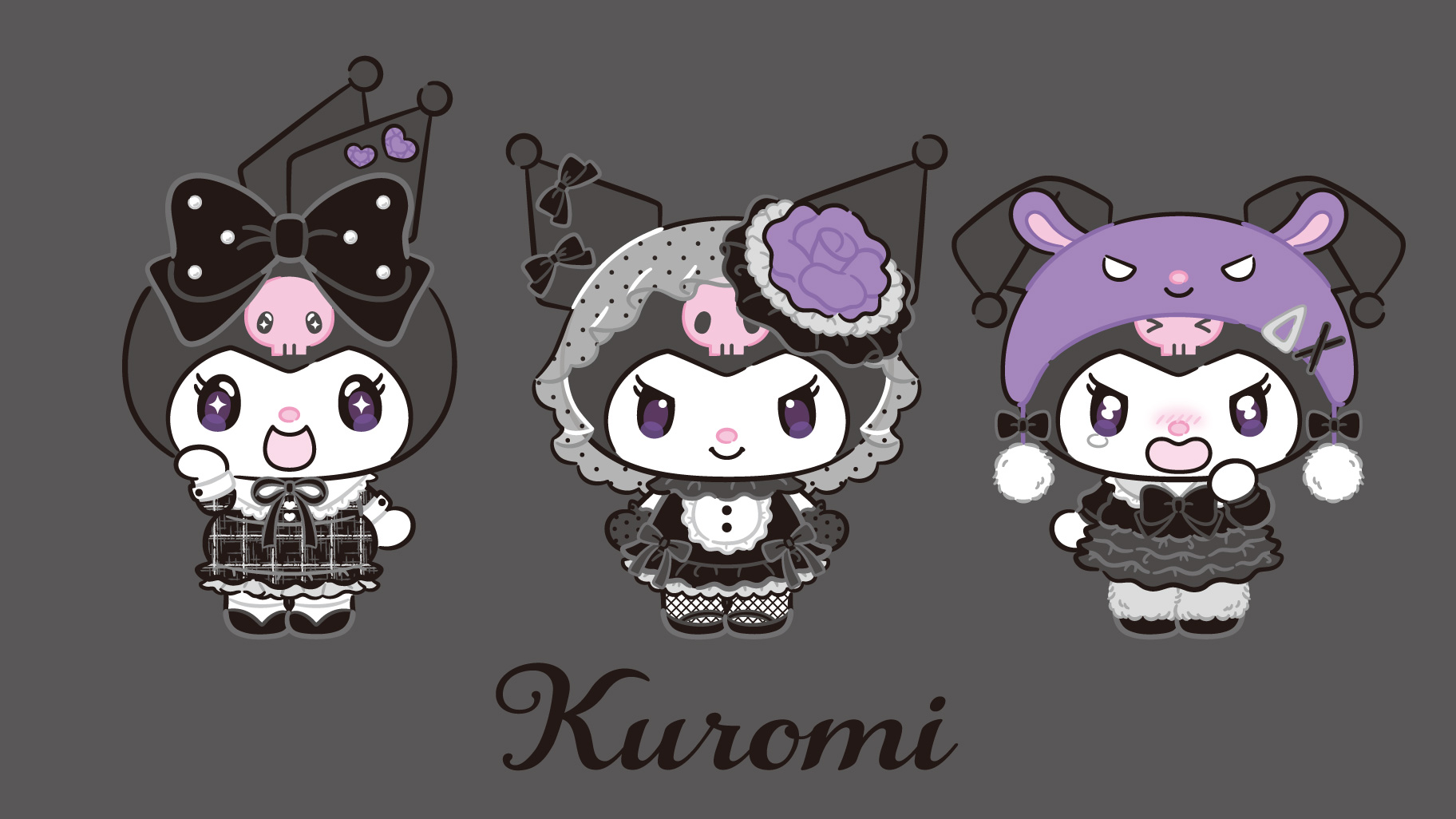 Sanrio All Black Kuromi Mode Series 1