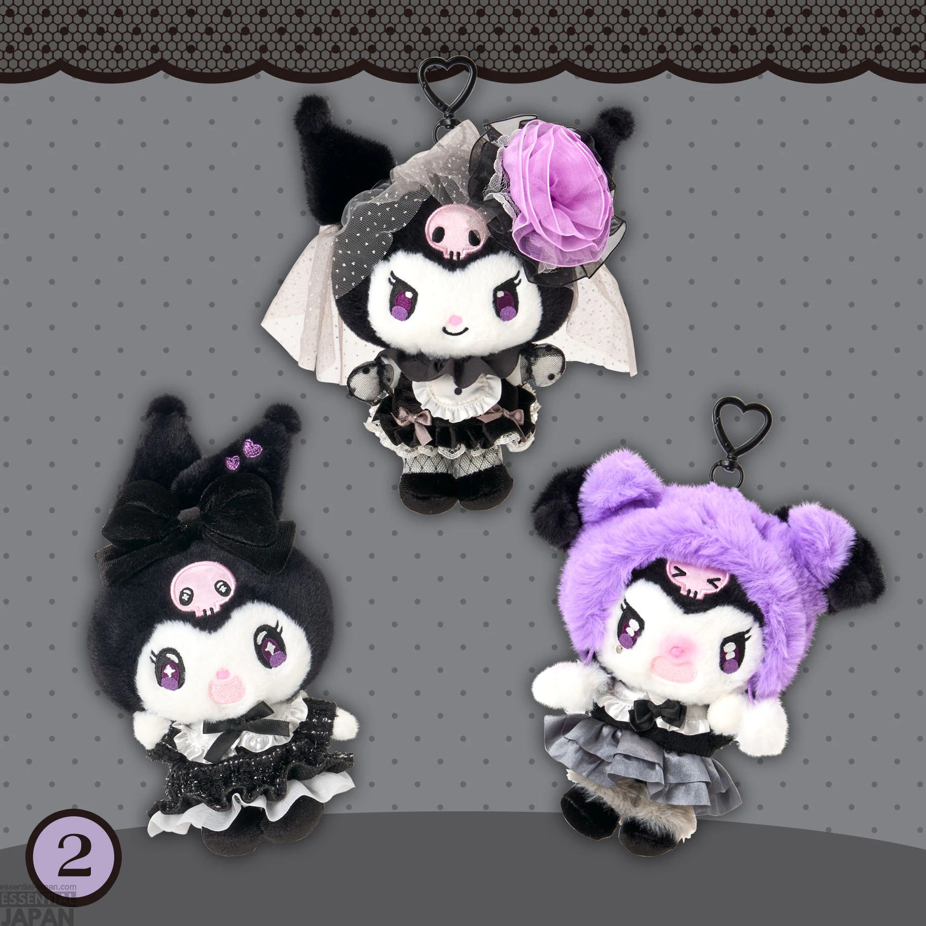 Sanrio All Black Kuromi Mode Series 4