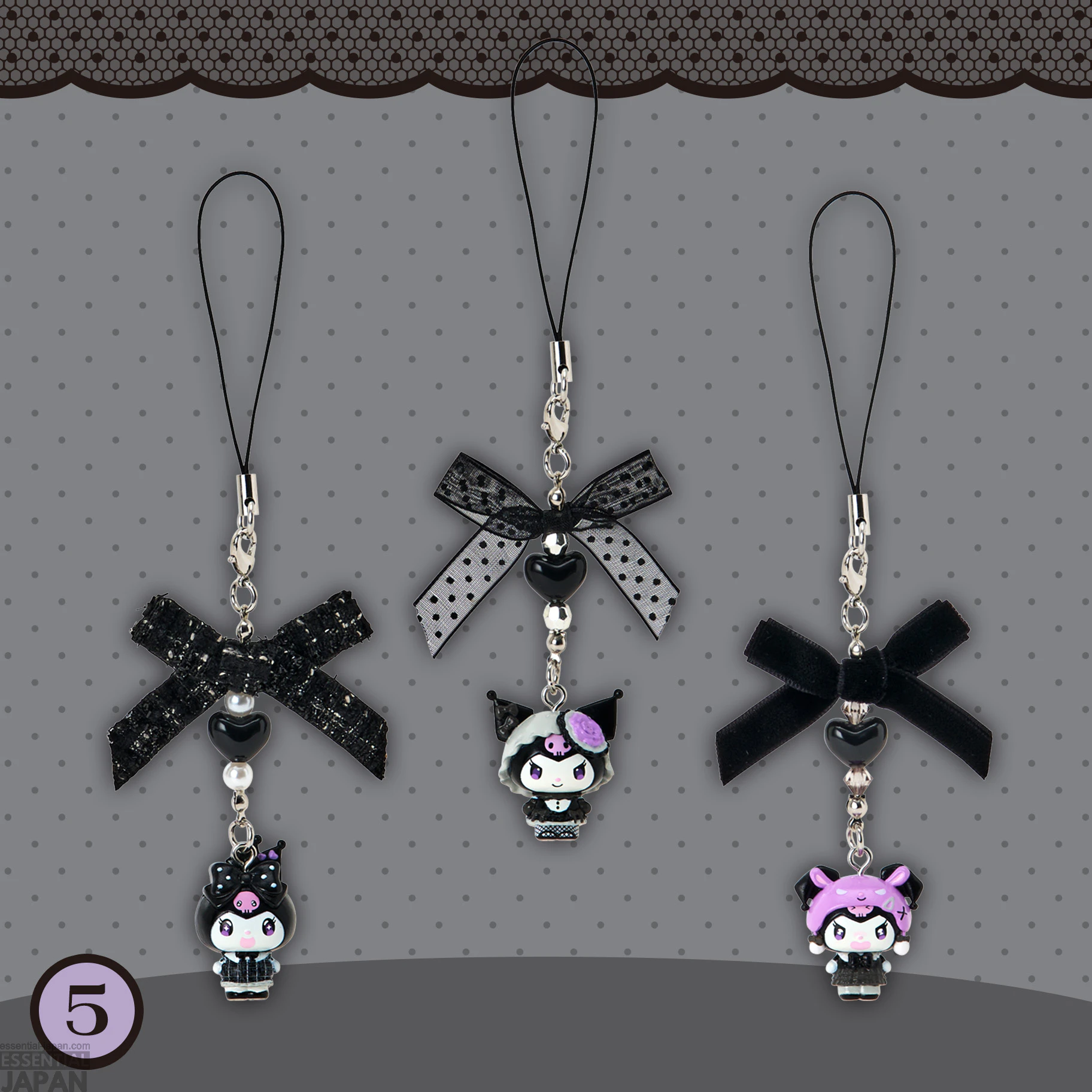 Sanrio All Black Kuromi Mode Series 7