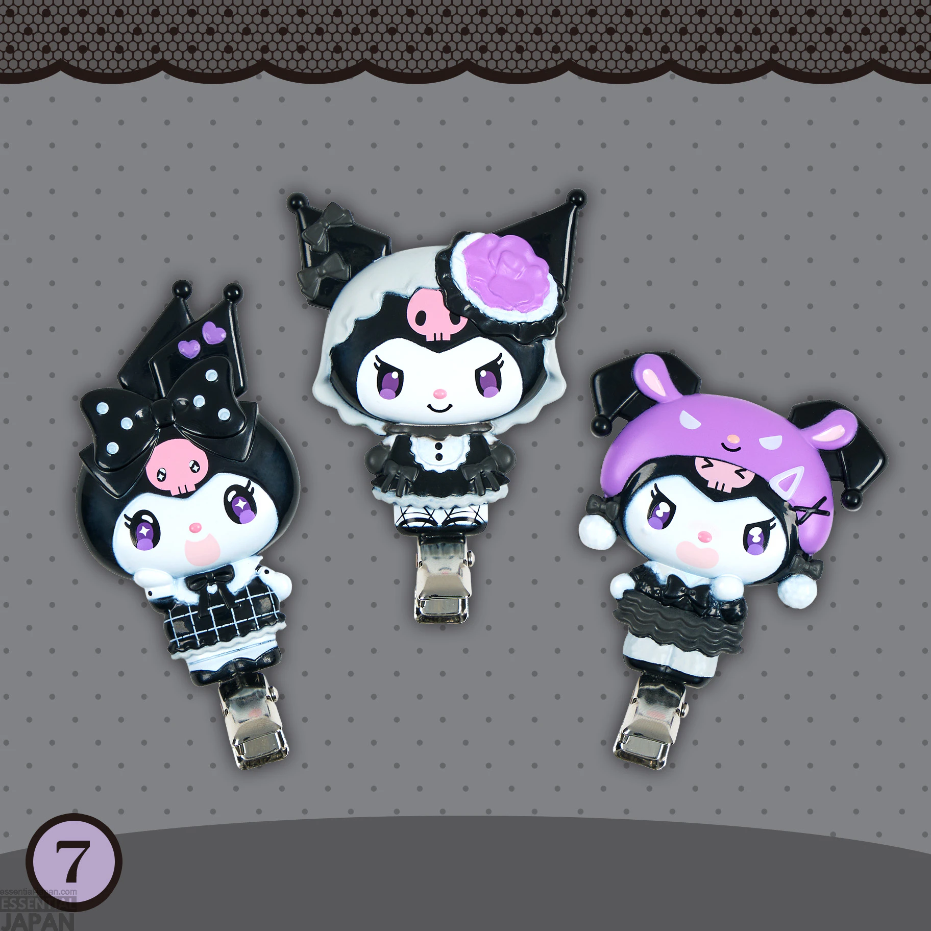 Sanrio All Black Kuromi Mode Series 9