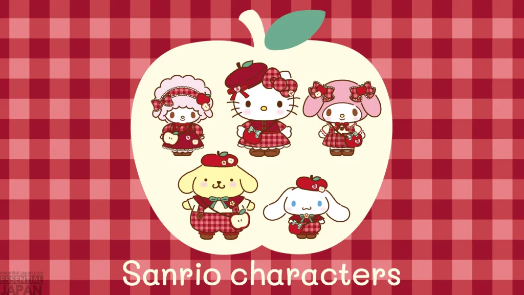 Sanrio Autumn Apple Design Series 1