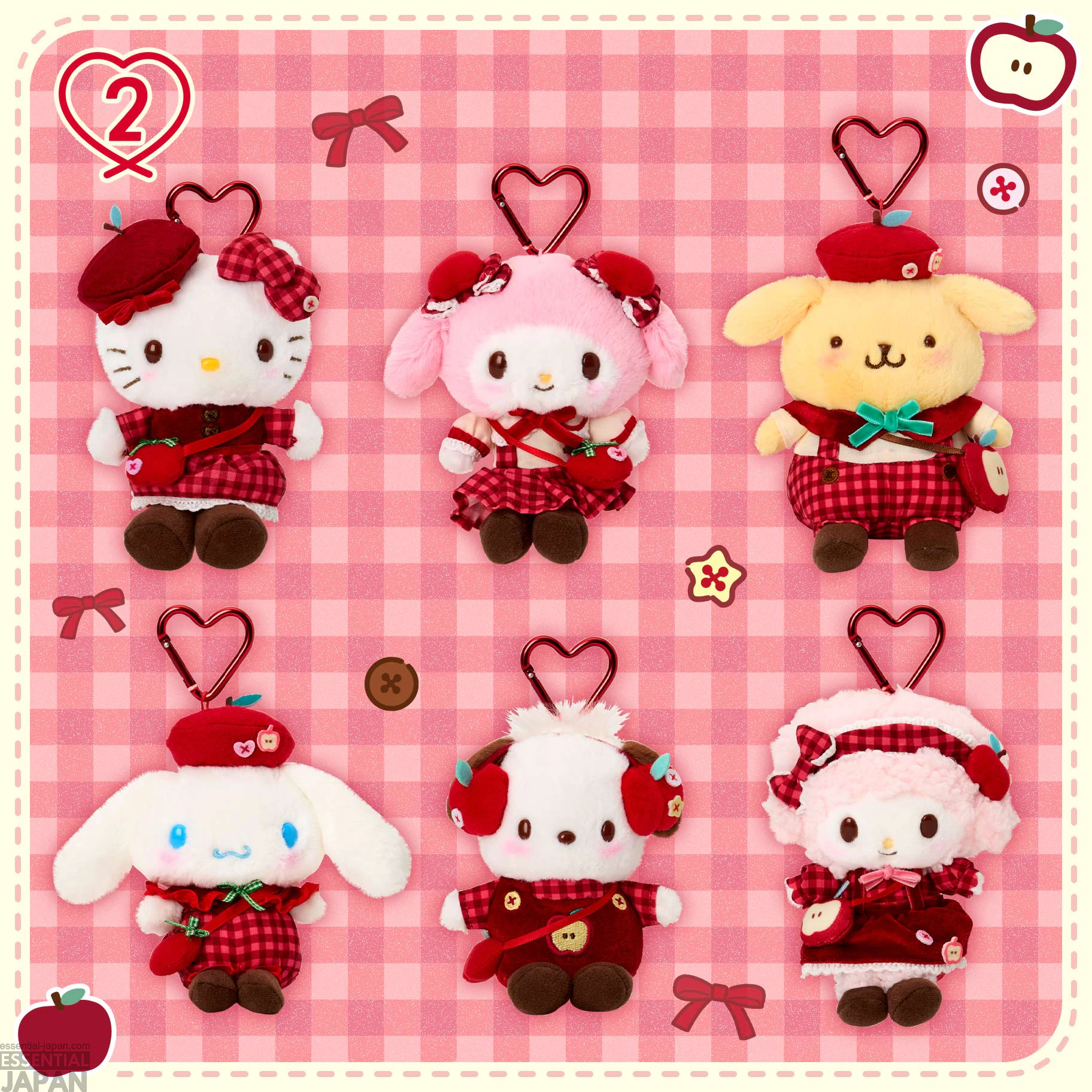Sanrio Autumn Apple Design Series 2