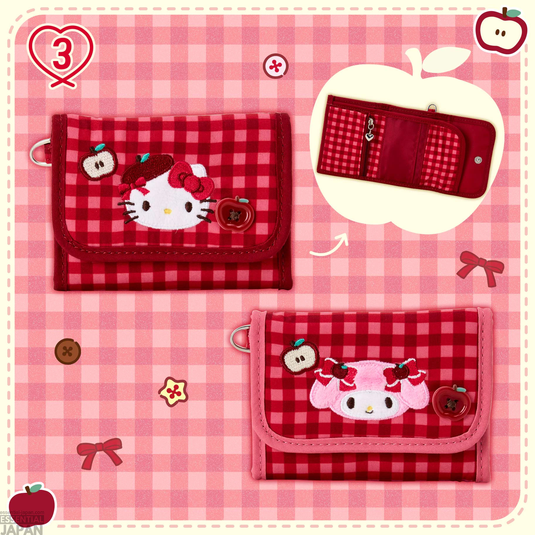 Sanrio Autumn Apple Design Series 4