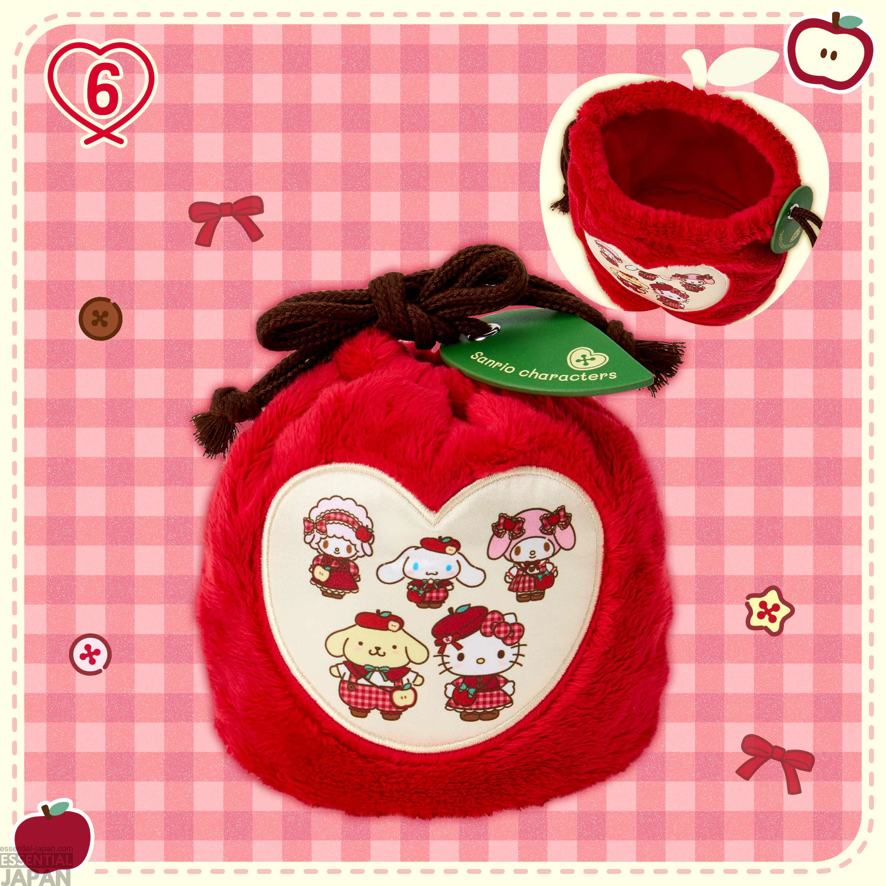 Sanrio Autumn Apple Design Series 7