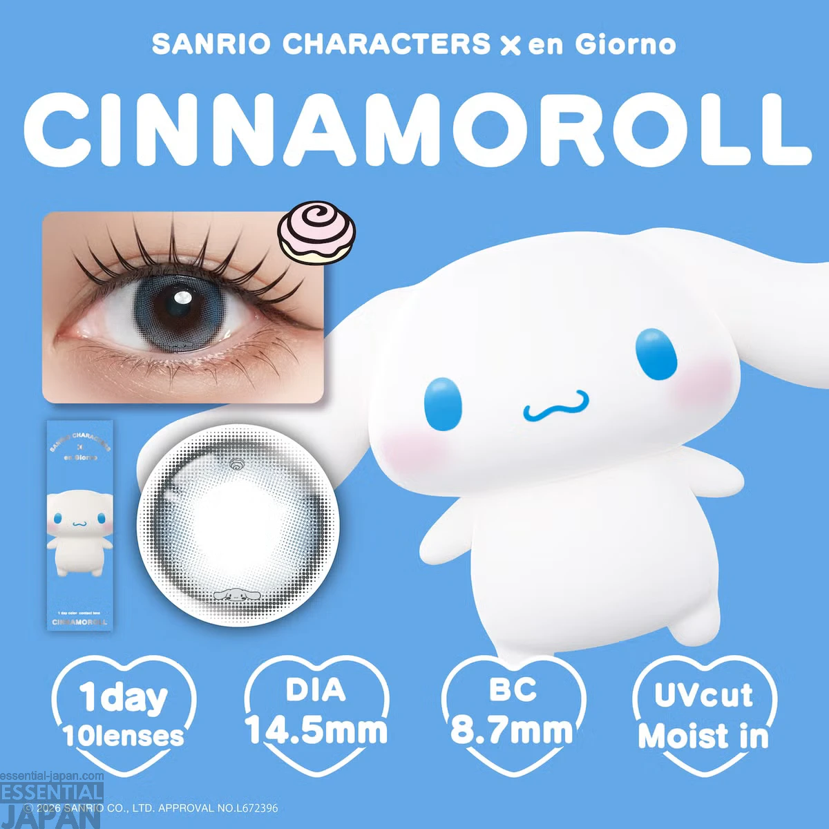 Sanrio Color Contact Lenses 3