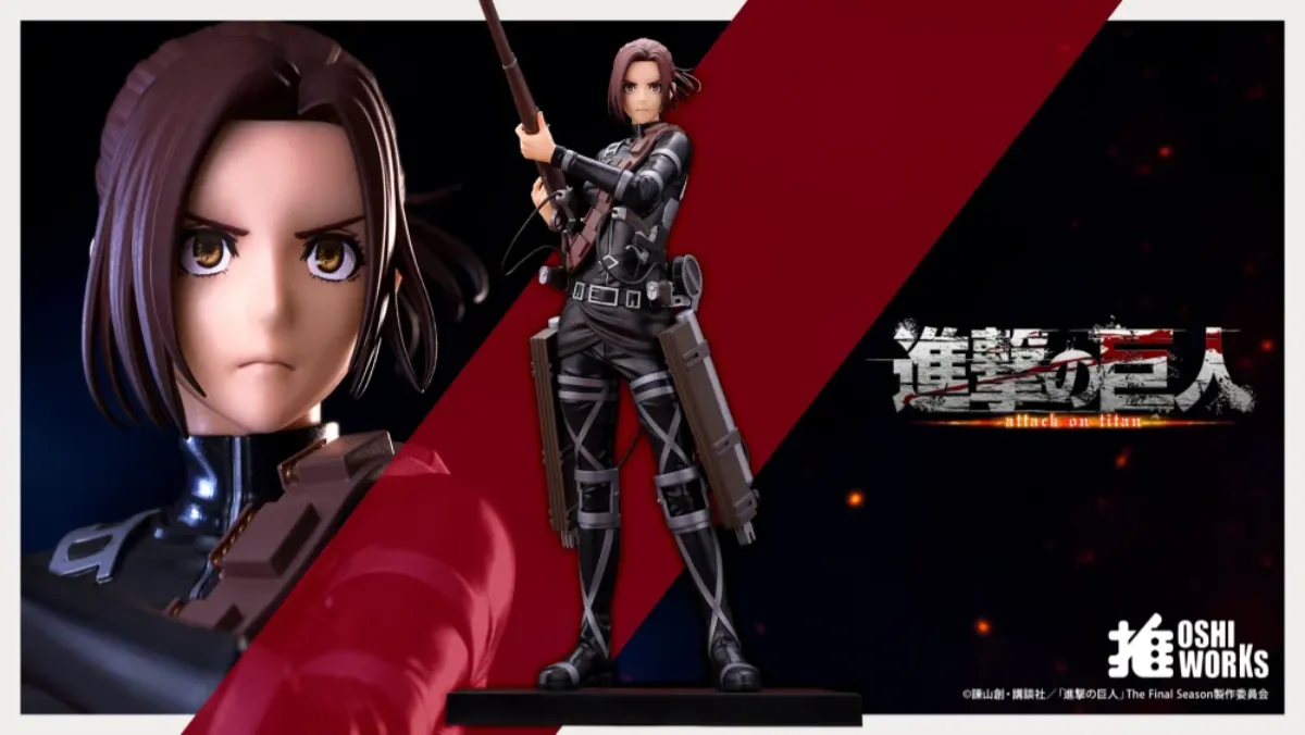 Sasha Blouse The Final Season ver. OSHI WORKS kotobukiya 1