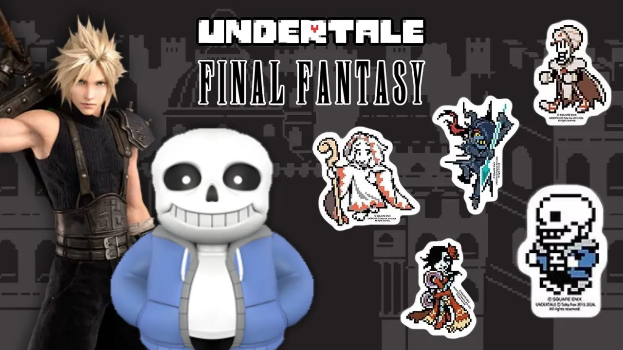 UNDERTALE x FINAL FANTASY collaboration Main