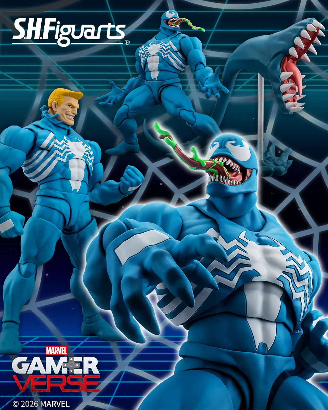 Venom Marvel GAMERVERSE Action Figure 8