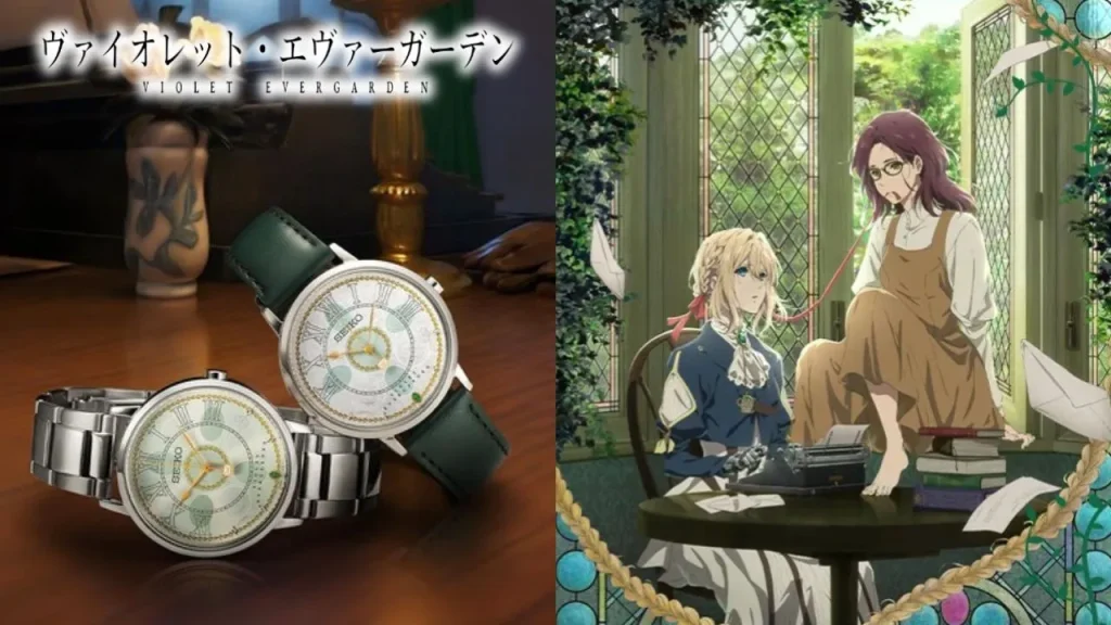 Violet Evergarden x SEIKO Watch Collab Main