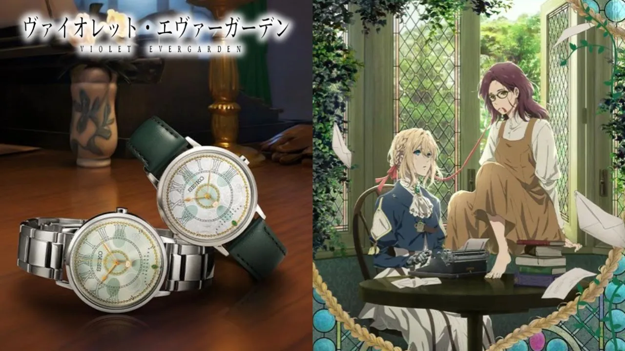 Violet Evergarden x SEIKO Watch Collab Main