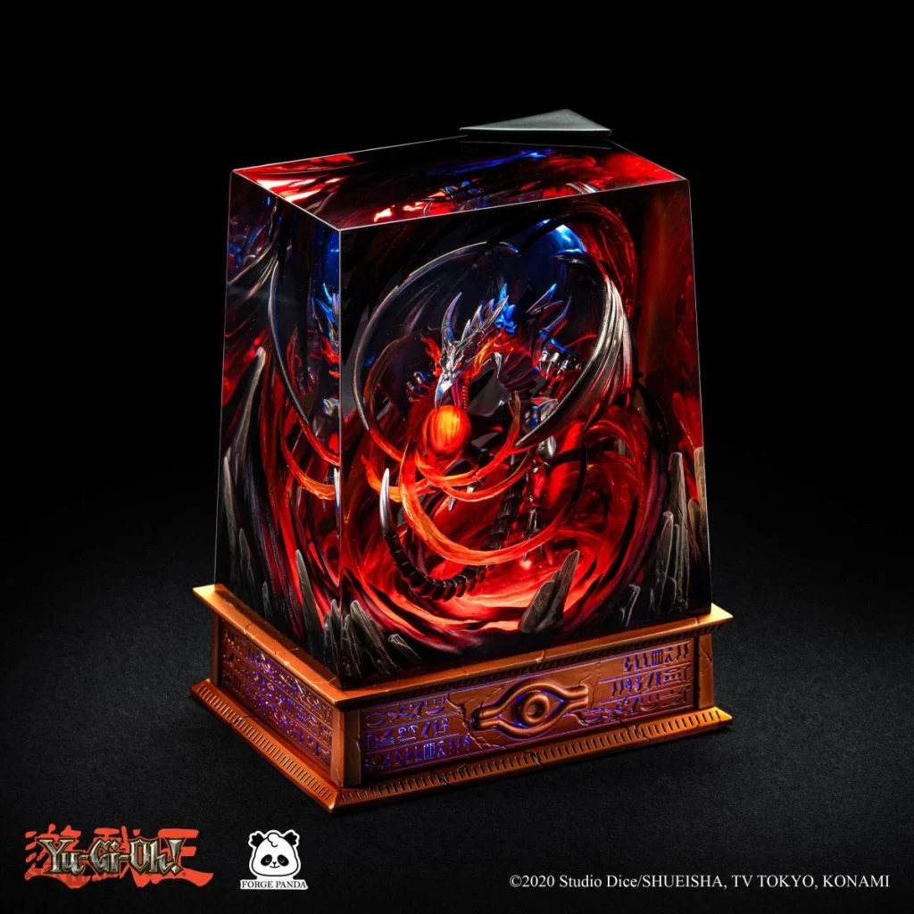 Yu Gi Oh Red Eyes Black Dragon Diorama Lamp 3