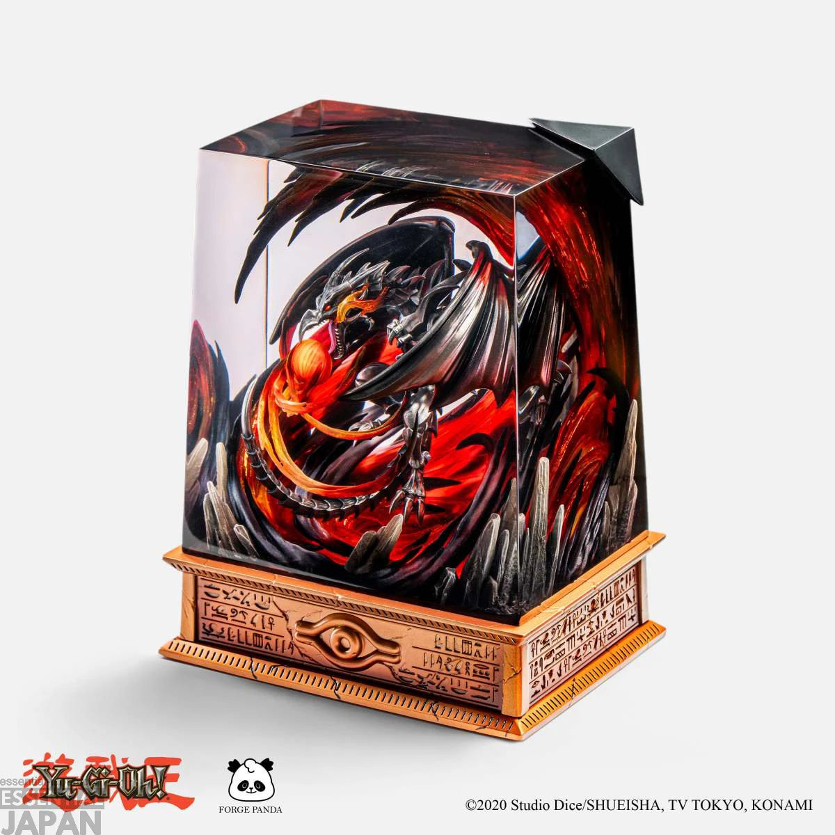 Yu Gi Oh Red Eyes Black Dragon Diorama Lamp 5