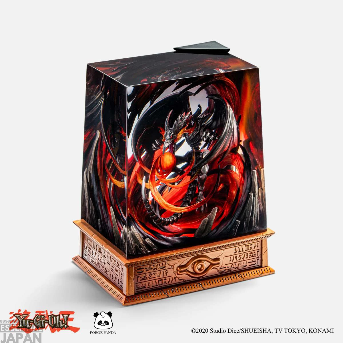 Yu Gi Oh Red Eyes Black Dragon Diorama Lamp 6