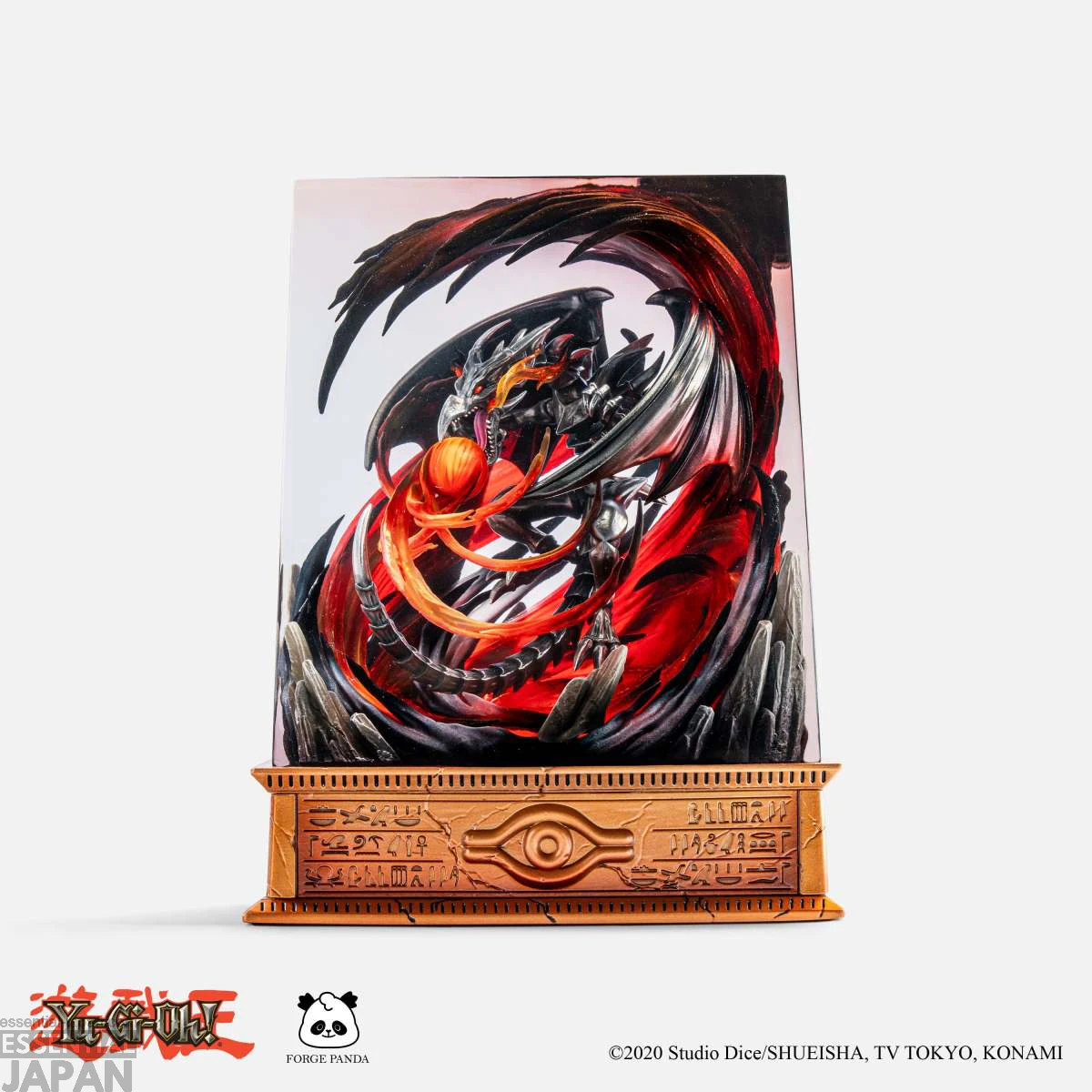Yu Gi Oh Red Eyes Black Dragon Diorama Lamp 7
