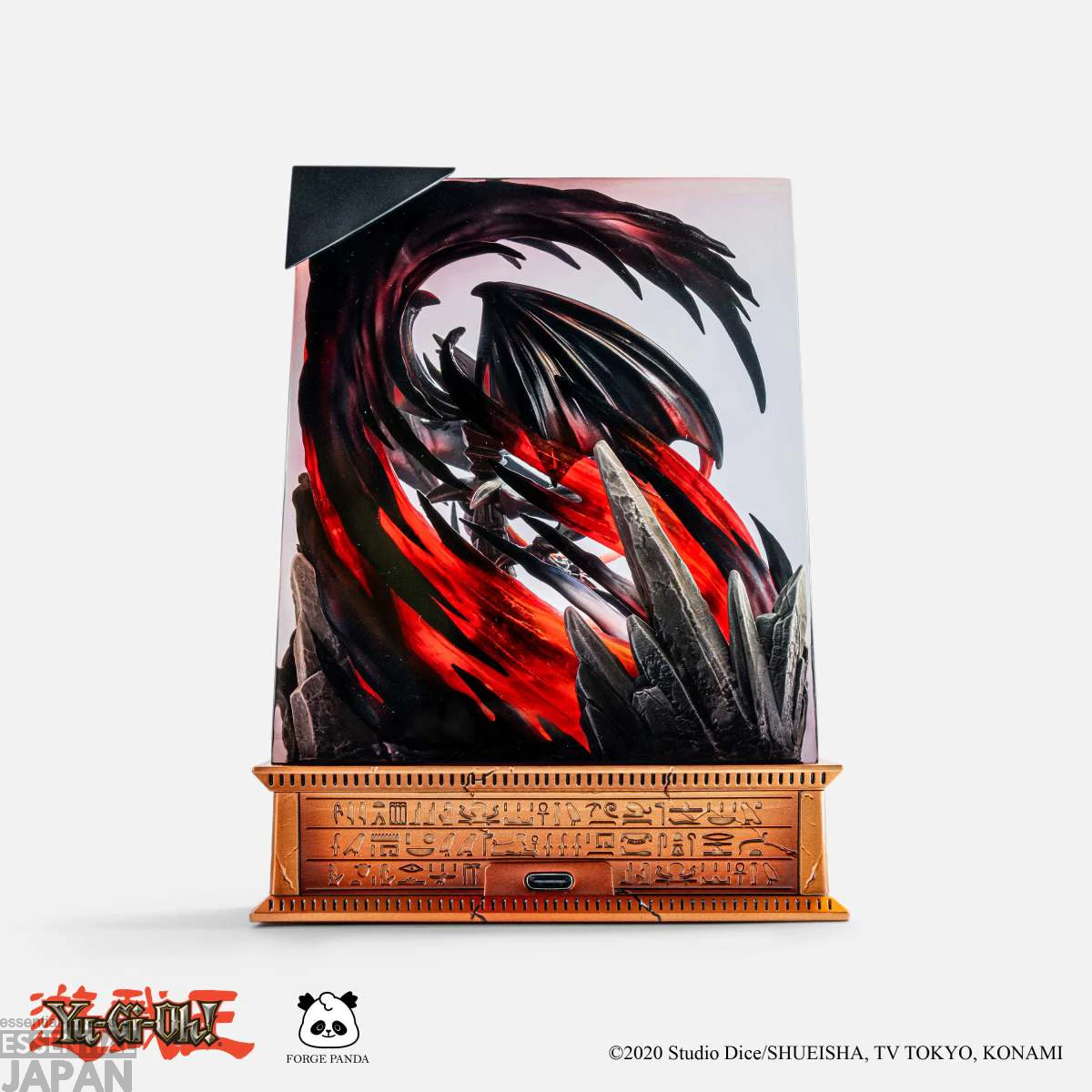 Yu Gi Oh Red Eyes Black Dragon Diorama Lamp 8