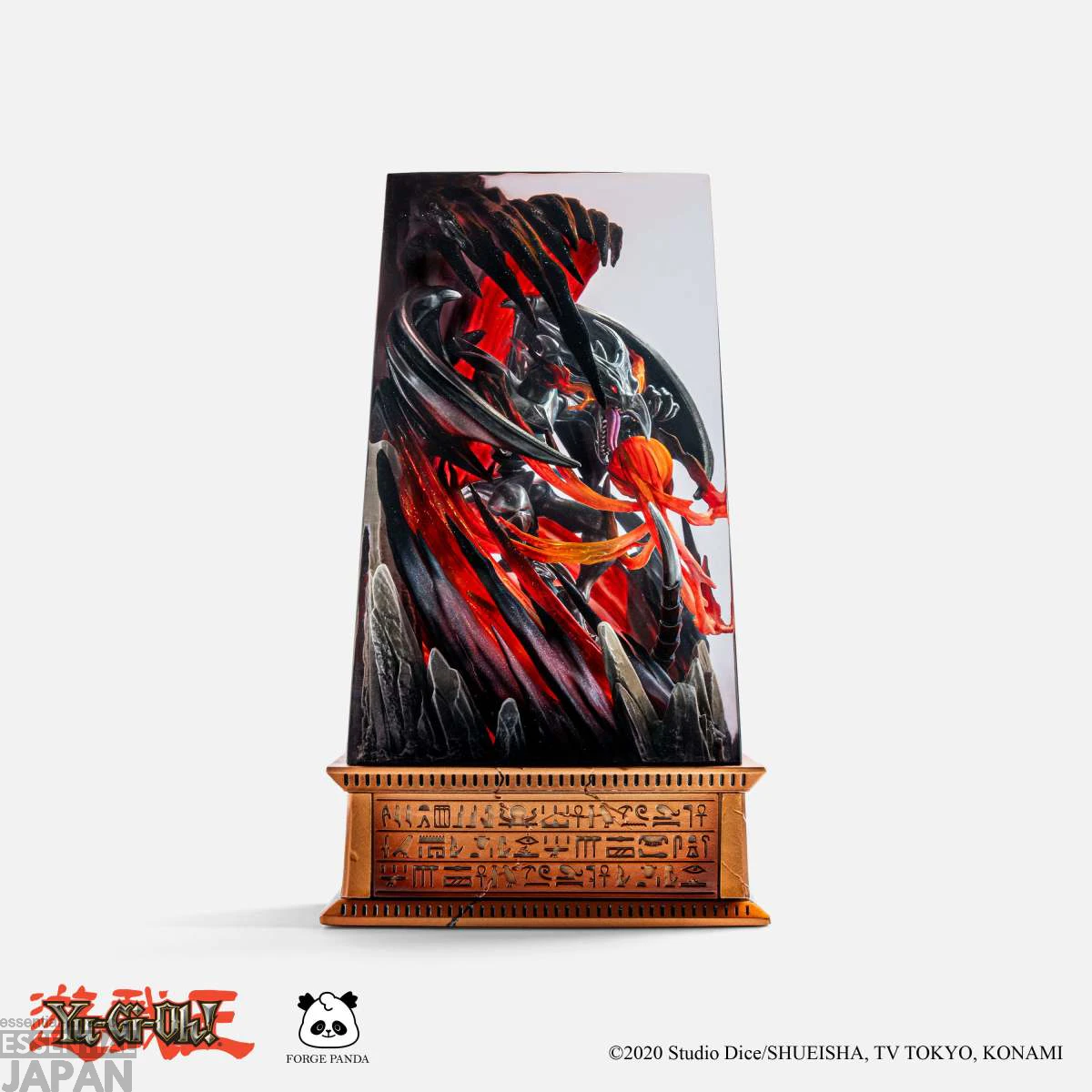 Yu Gi Oh Red Eyes Black Dragon Diorama Lamp 9