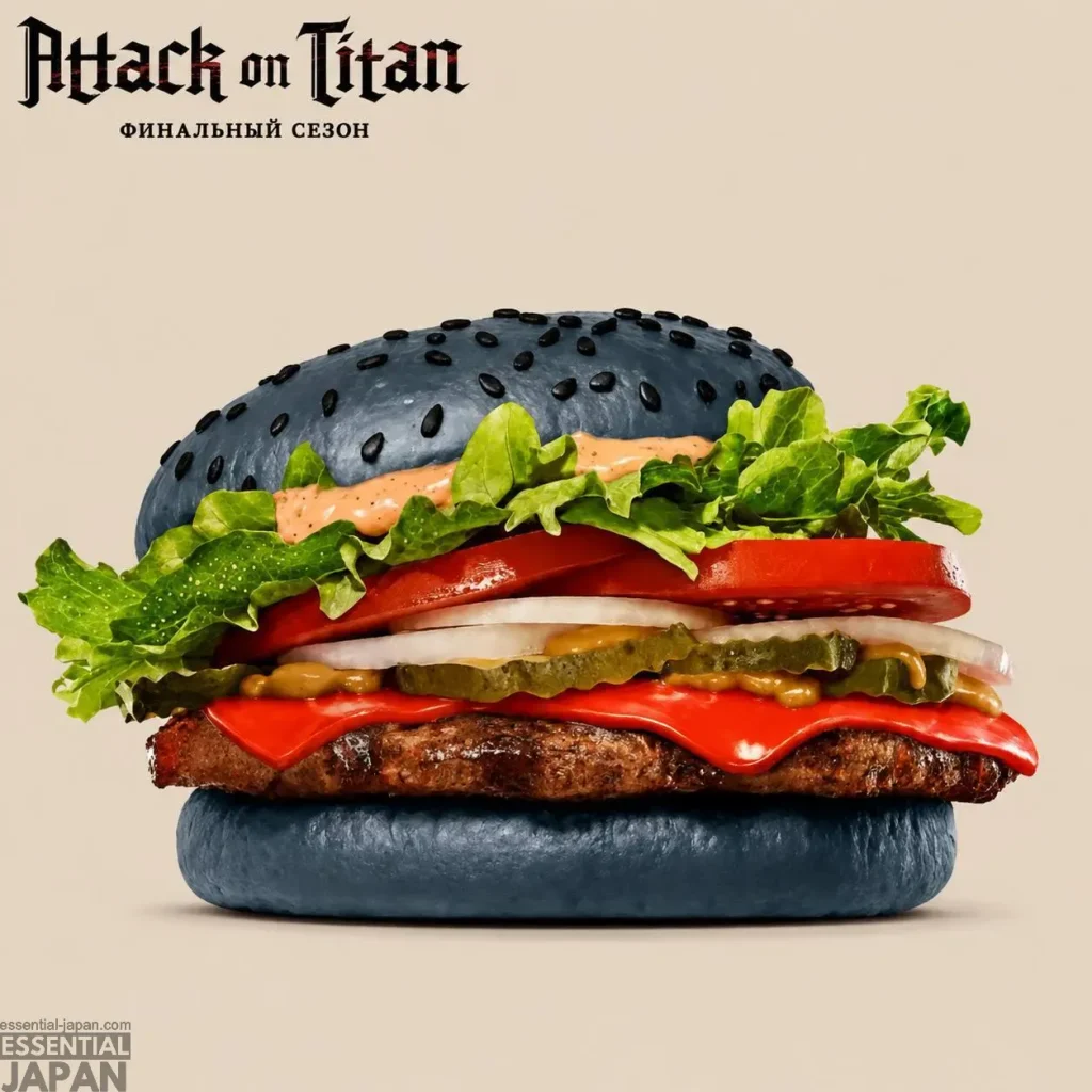 attack on titan burger king collab russia 4
