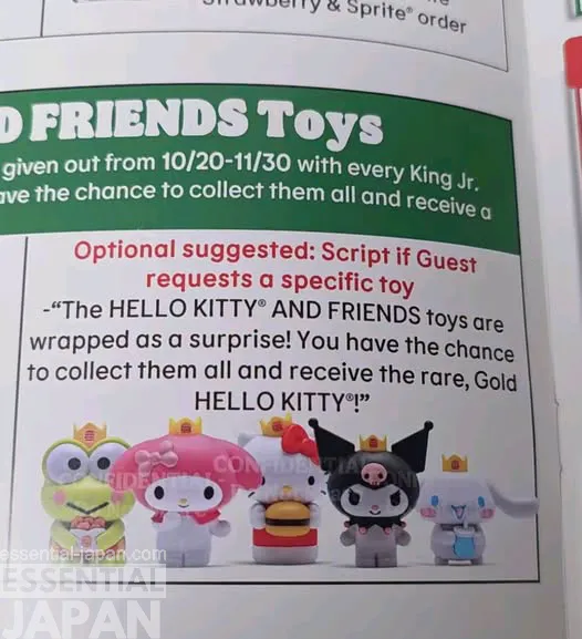 burger king hello kitty collab leaked 1