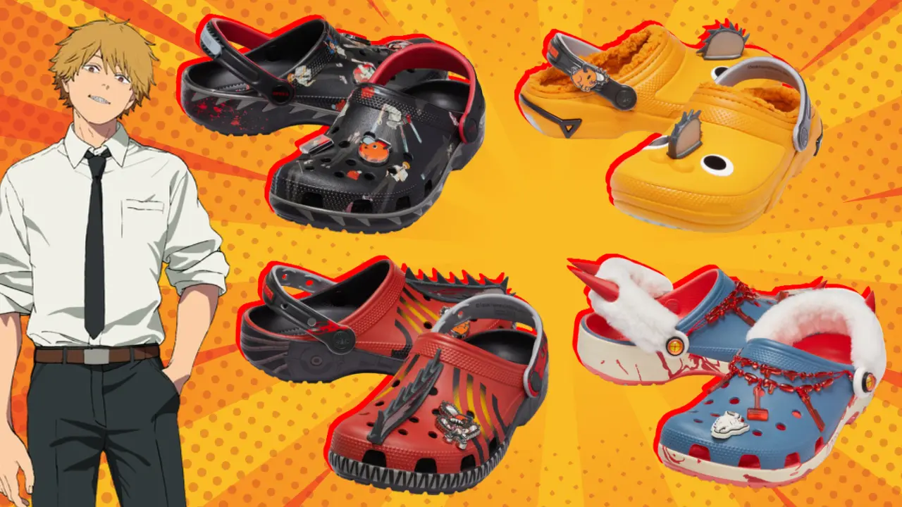 chainsaw man crocs collab 1