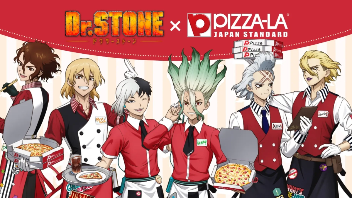dr stone pizza la collab 0