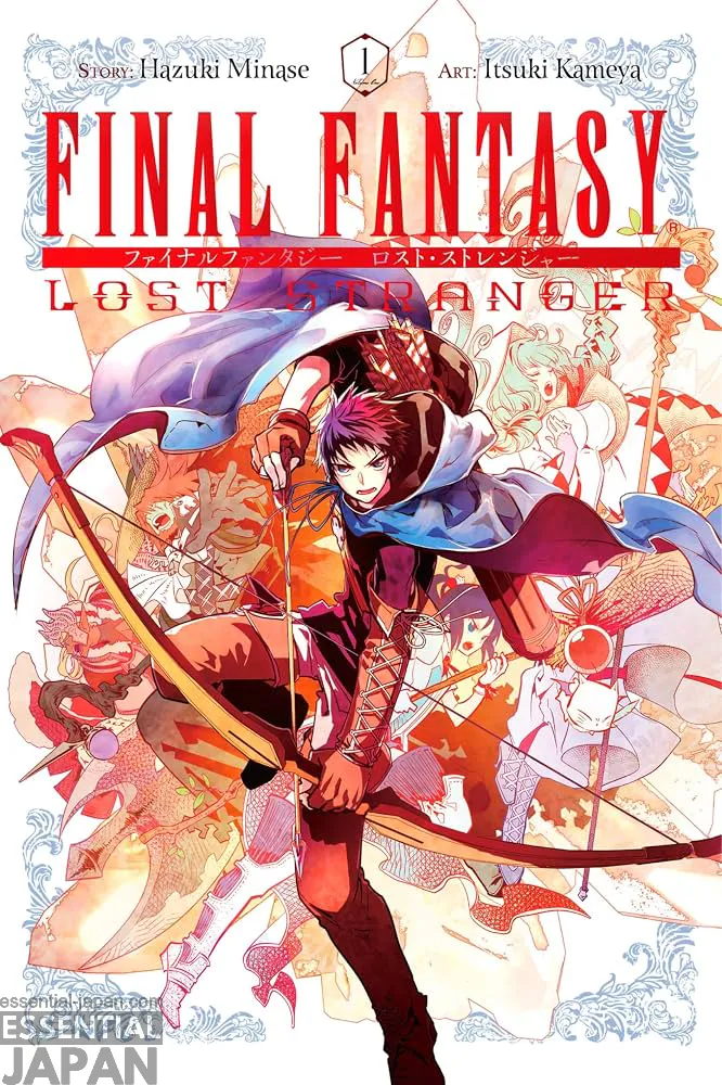 final fantasy lost stranger manga cover 1
