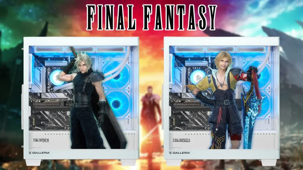 galleria final fantasy gaming pc 0