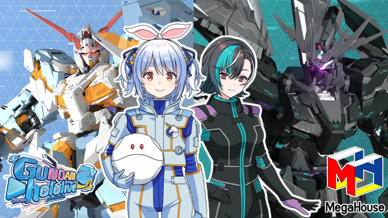 gundam hololive scale figure reveal lucrea 00
