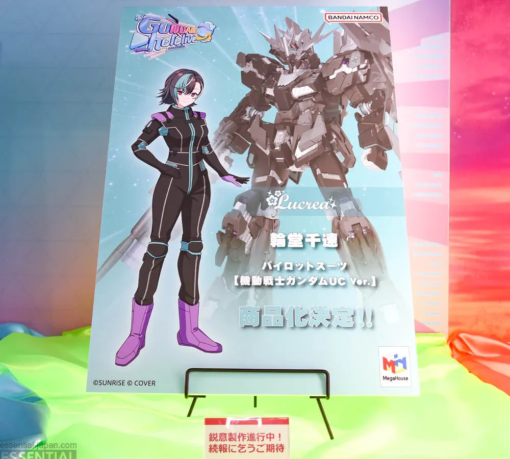gundam hololive scale figure reveal lucrea 3