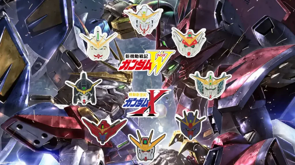 gundam wing gundam x pin badge collection 0