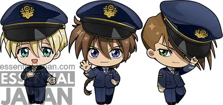 gundam wing shinkansen jr central OPERATION TOKAIDO chibi 01