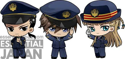 gundam wing shinkansen jr central OPERATION TOKAIDO chibi 02