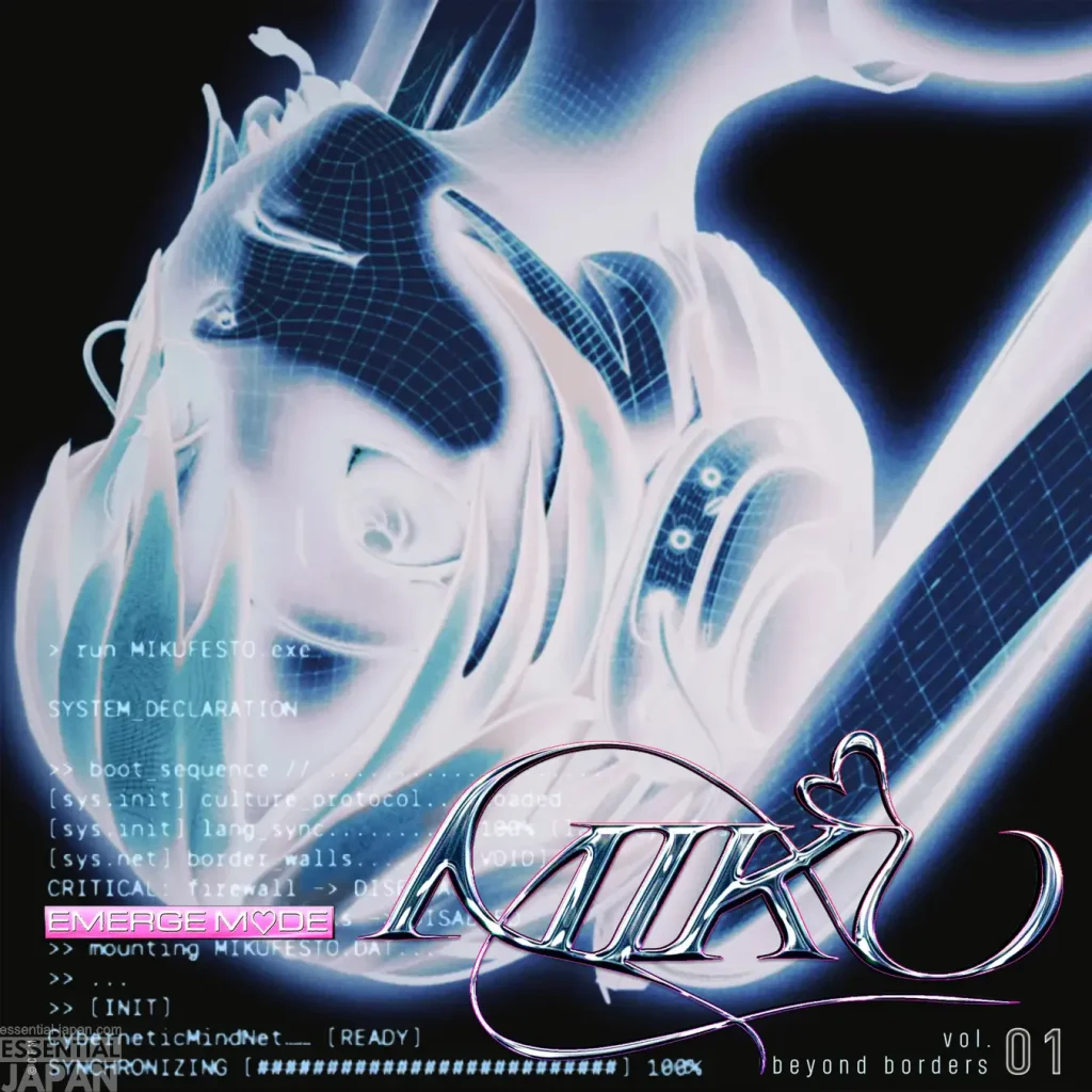 hatsune miku emerge mode beyond borders album cover