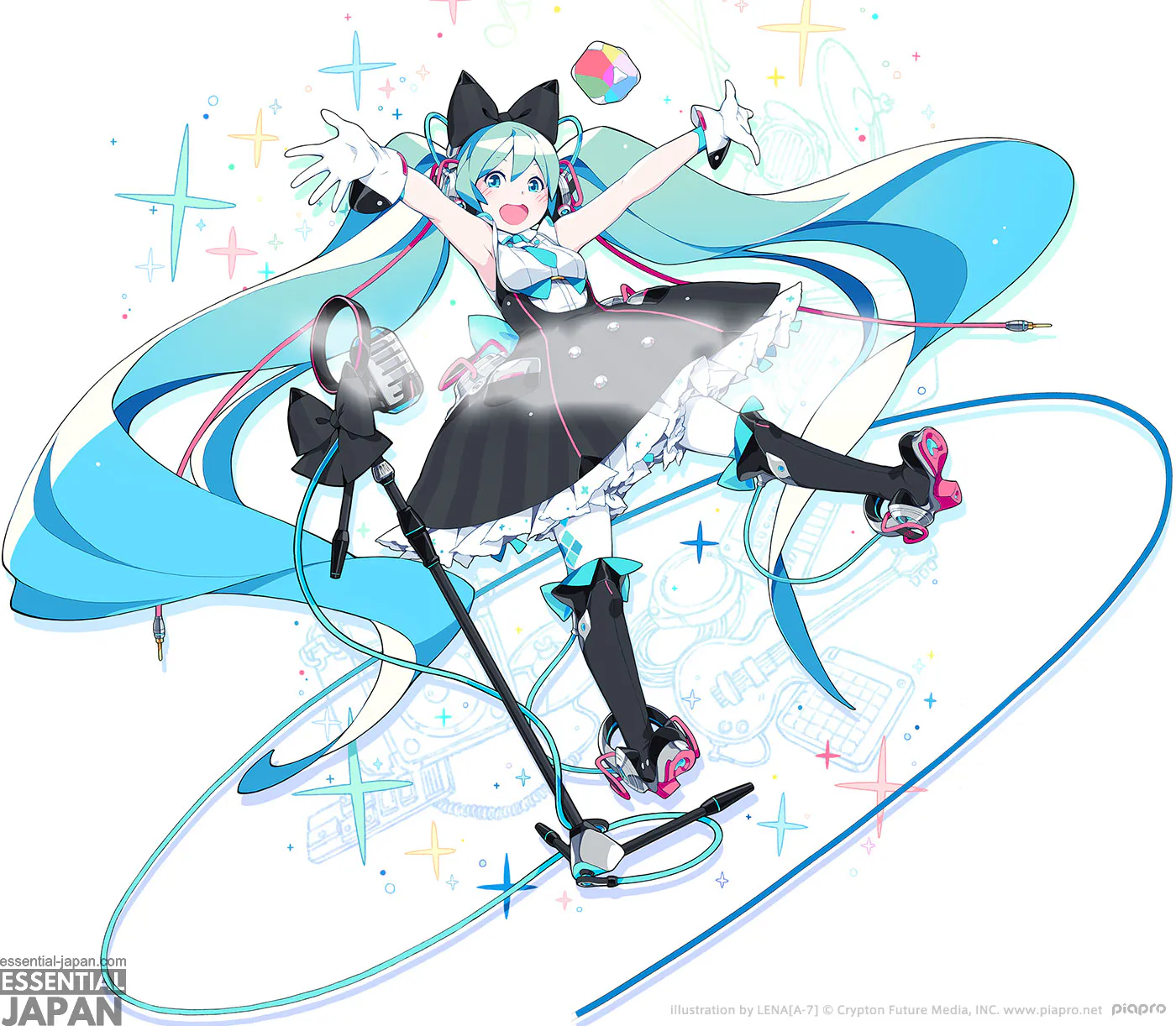 hatsune miku magical mirai 2016 key art