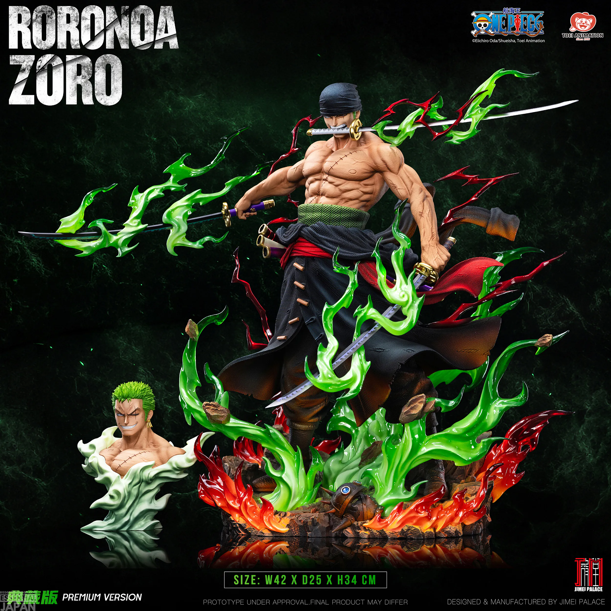 jimei palace Legendary Straw Hat Crew Series RORONOA ZORO one piece 3