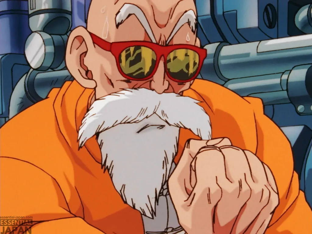 master roshi dbz anime screenshot 1