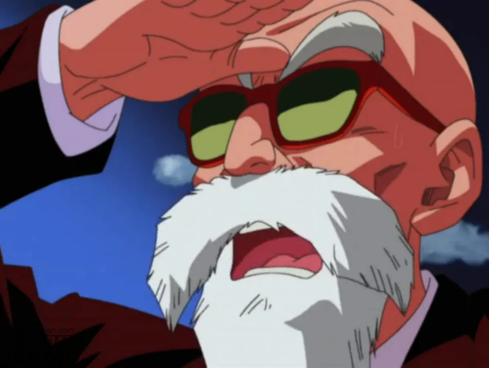 master roshi dbz anime screenshot 2