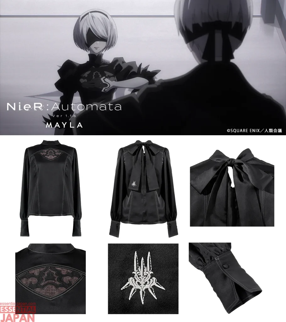 mayla NieR Ver1.1a 2B Iconic Blouse 7
