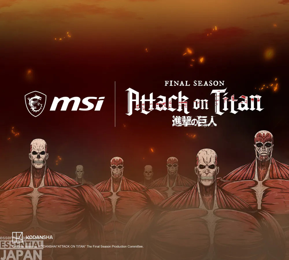 msi attack on titan teaser
