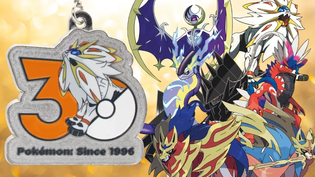 pokemon 30th charm collection alola galar paldea 0