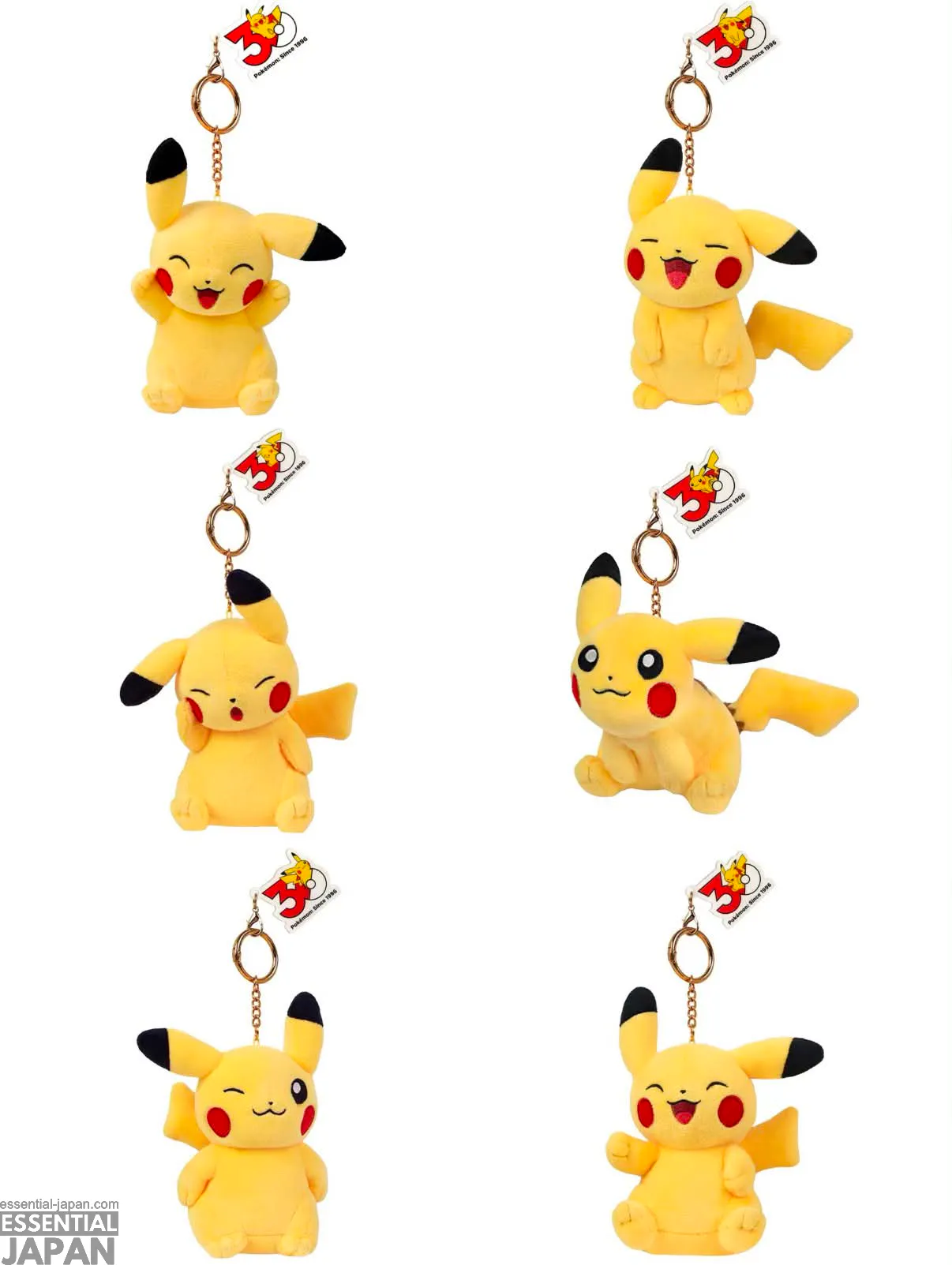 pokemon china 30th anniversary pikachu plush collection 7