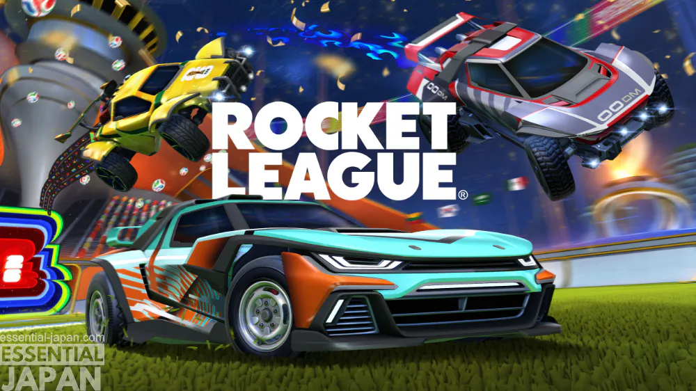 rocket league key art