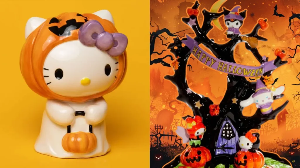 sanrio hello kitty halloween Blue Sky Clayworks 0