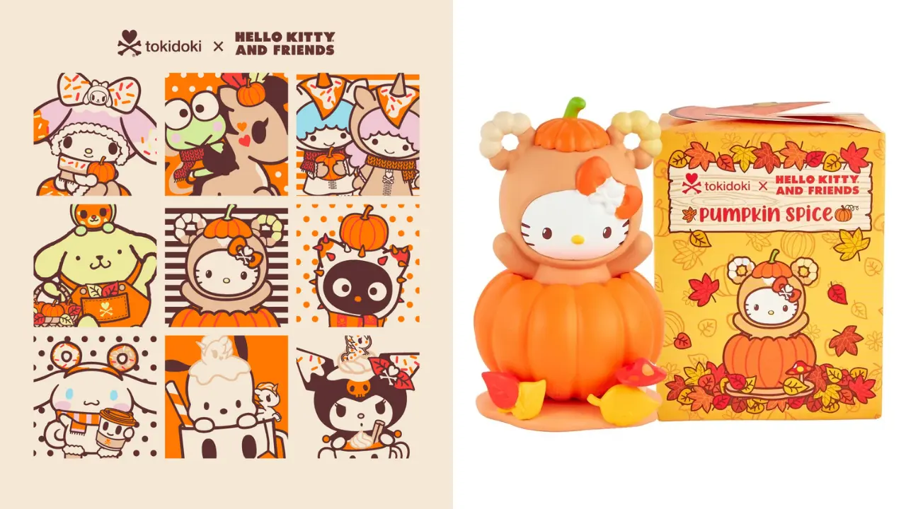 sanrio x tokidoki autumn spice figures 0